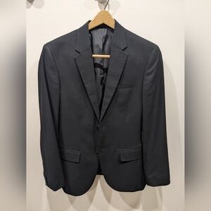 H&M men's black skinny fit blazer size 36